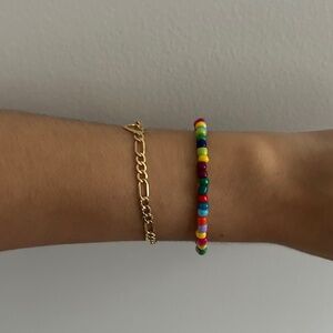 Beaded multicolor bracelet
